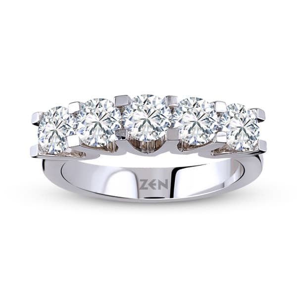 0,70 Karat Forevermark Pırlanta Beştaş Yüzük