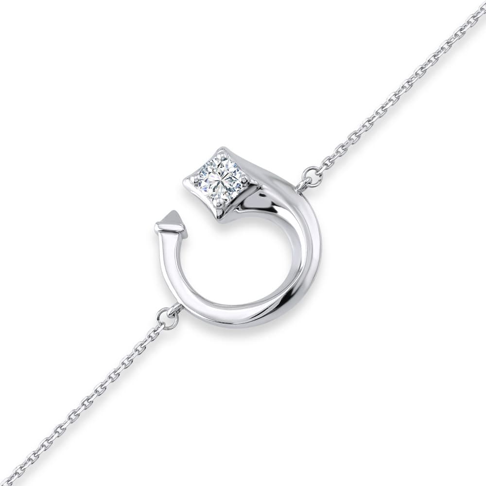 0,23 Karat Forevermark Avaanti Koleksiyonu Pırlanta Bileklik