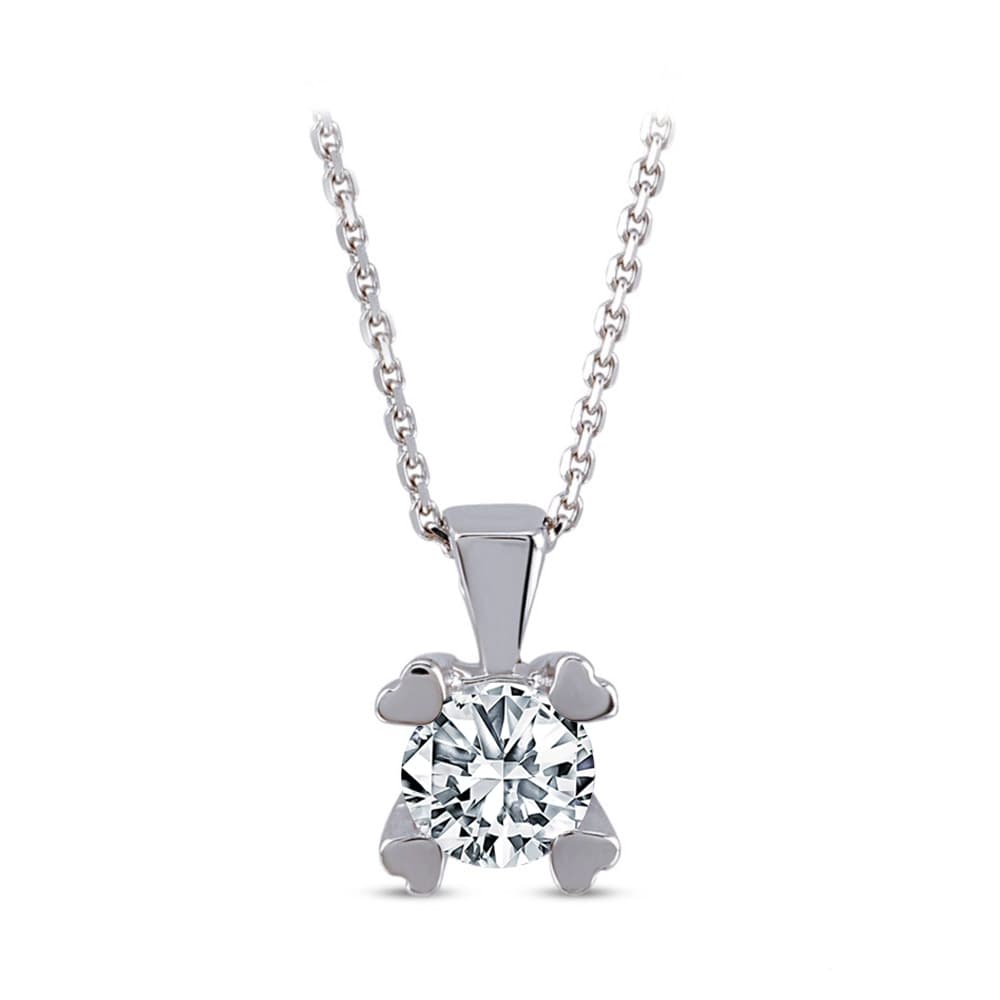 0,19 Karat Forevermark Tektaş Pırlanta Kolye