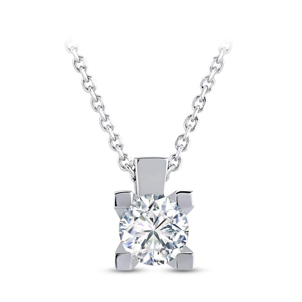 0,23 Karat Forevermark Tektaş Pırlanta Kolye