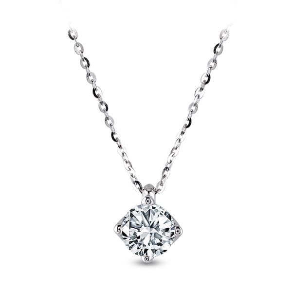 0,30 Karat Forevermark Tektaş Pırlanta Kolye