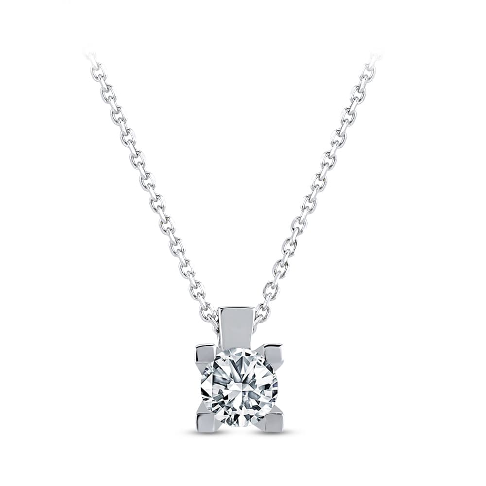 0,22 Karat Forevermark Tektaş Pırlanta Kolye