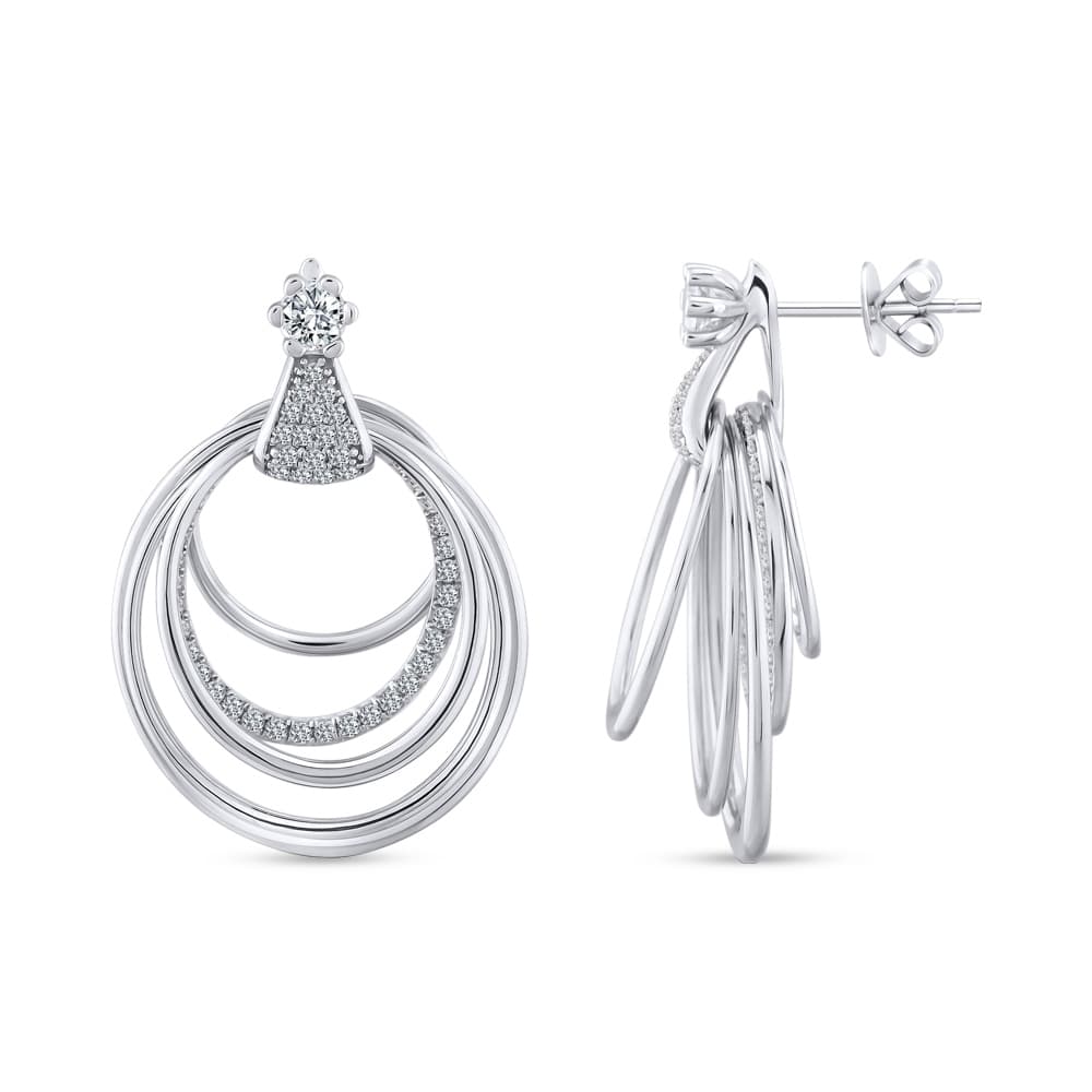 1,06 Karat Forevermark Millemoi Koleksiyonu Pırlanta Küpe