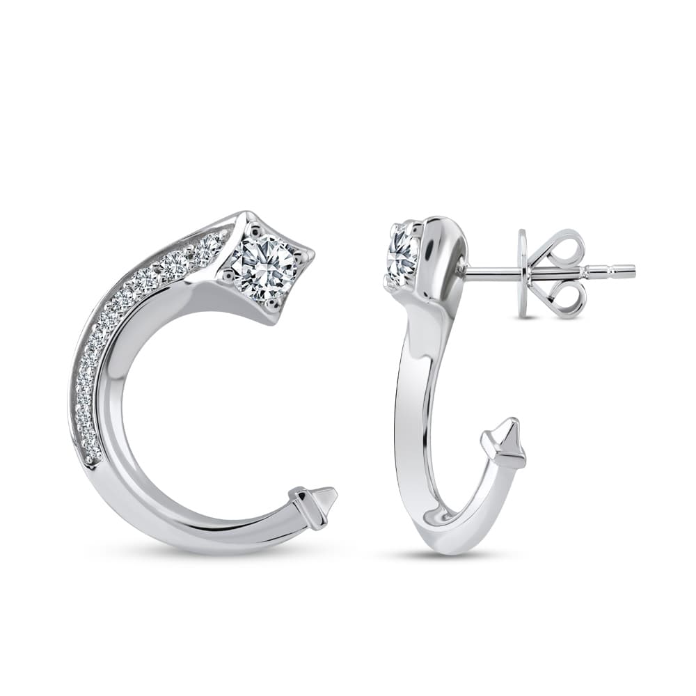 0,80 Karat Forevermark Avaanti Koleksiyonu Pırlanta Küpe