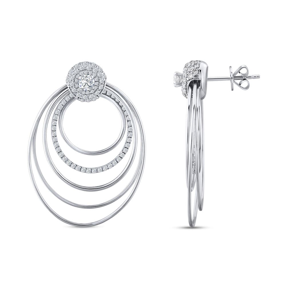 1,51 Karat Forevermark Millemoi Koleksiyonu Pırlanta Küpe