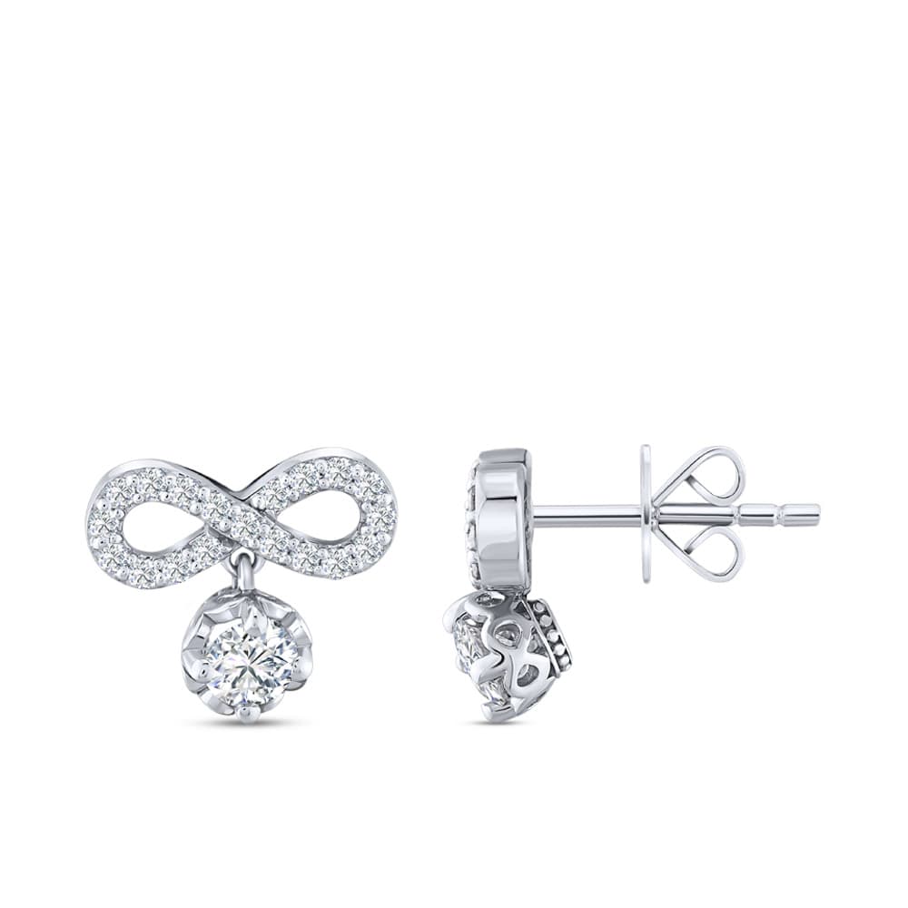 0,62 Karat Forevermark Endlea Koleksiyonu Pırlanta Küpe