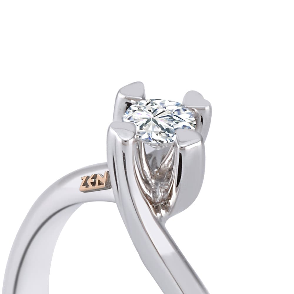 0,16 Karat Forevermark Tektaş Pırlanta Yüzük