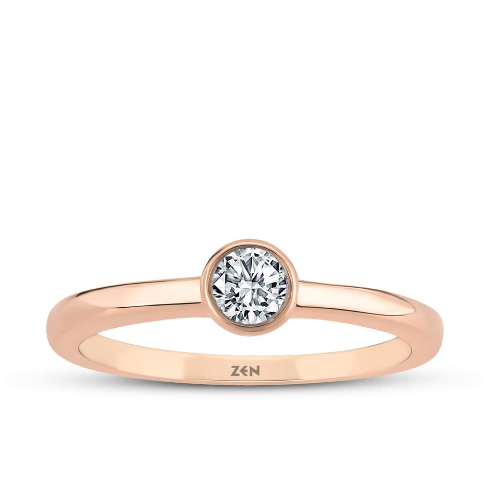 0,18 Karat Forevermark Tribute Tektaş Pırlanta Yüzük