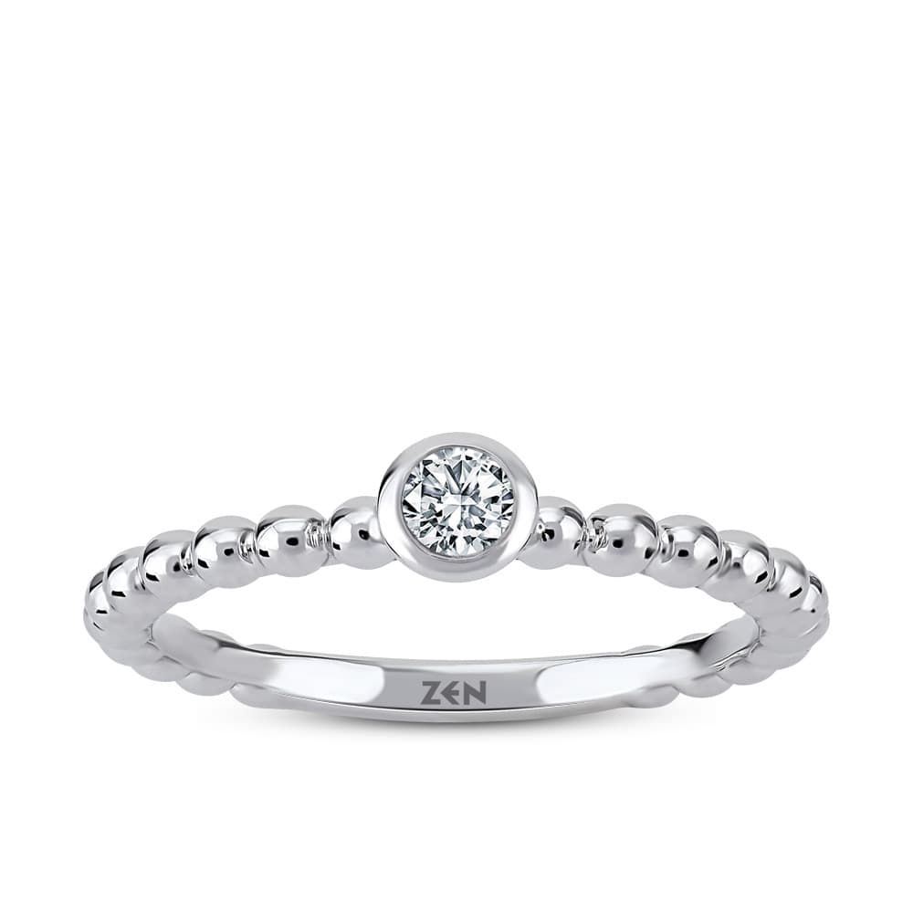 0,09 Karat Forevermark Tribute Tektaş Pırlanta Yüzük