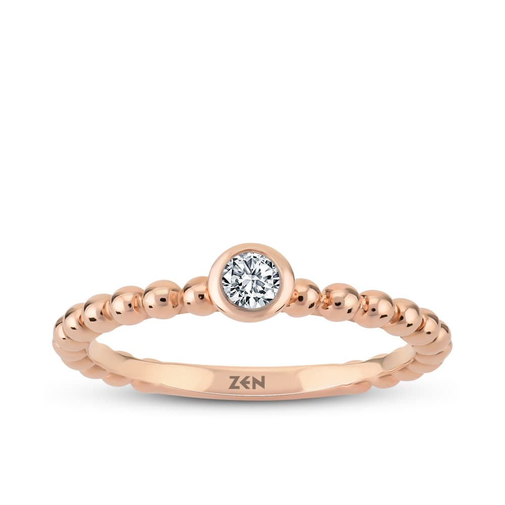 0,09 Karat Forevermark Tribute Tektaş Pırlanta Yüzük