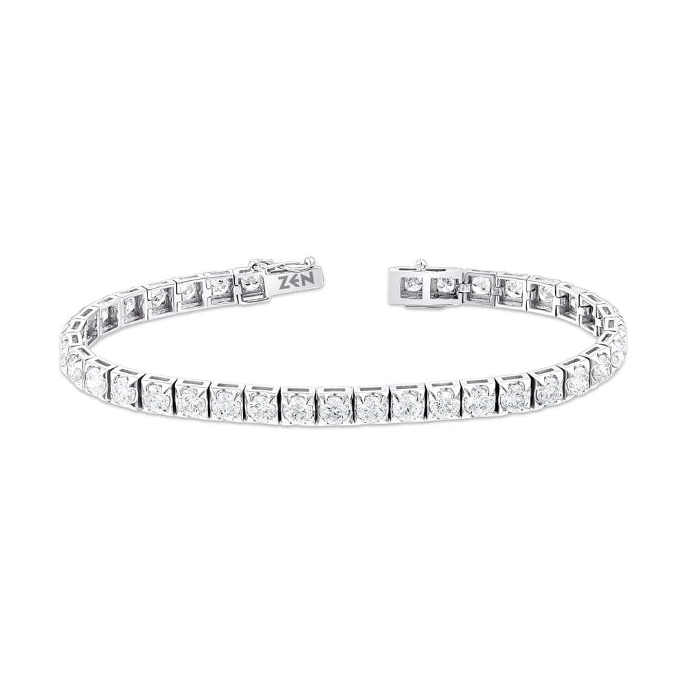 8,00 Karat Pırlanta Su Yolu Bileklik
