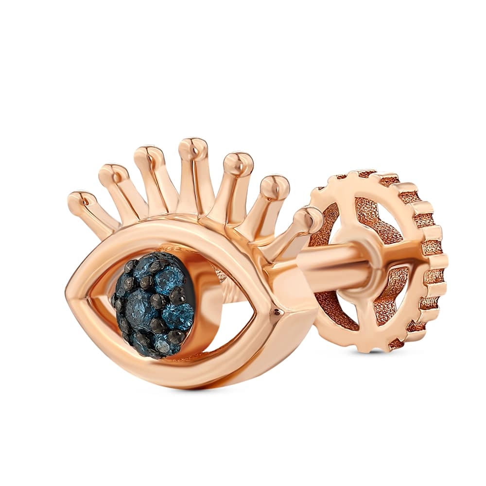 0,03 Karat Pırlanta Göz Tragus