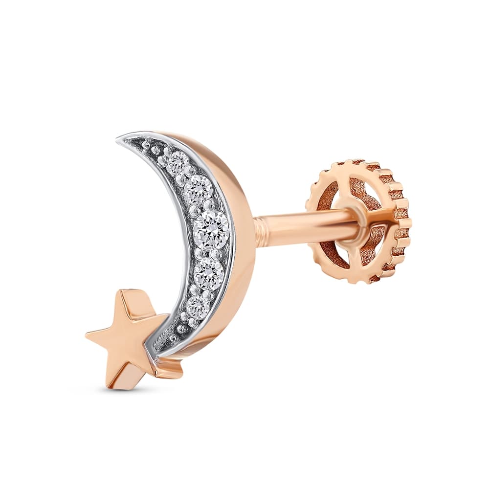 0,05 Karat Pırlanta Tragus