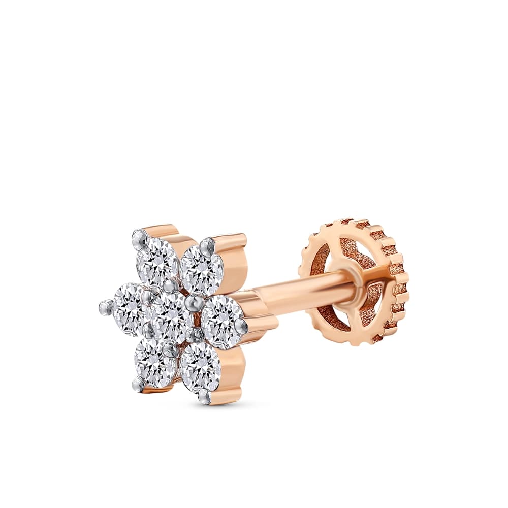 0,21 Karat Pırlanta Tragus