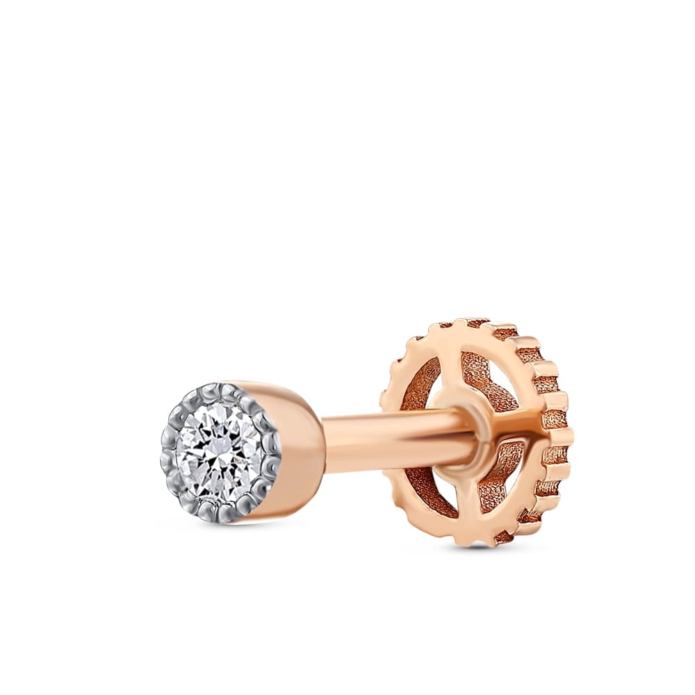 0,04 Karat Pırlanta Tragus