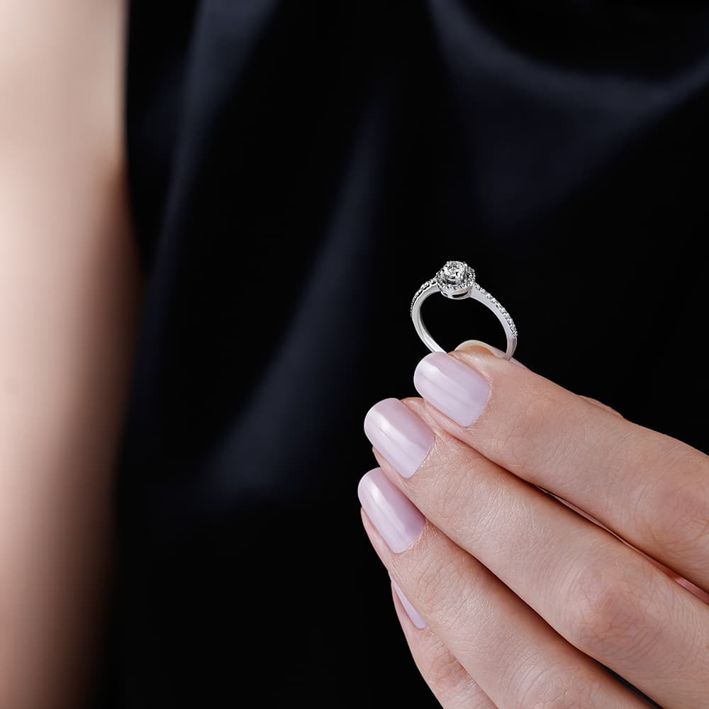 0,36 Karat Tektaş Pırlanta Yüzük